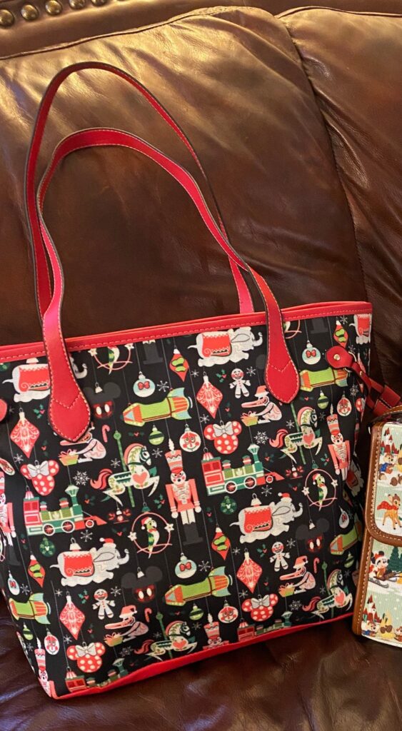 Disney Christmas tote bags