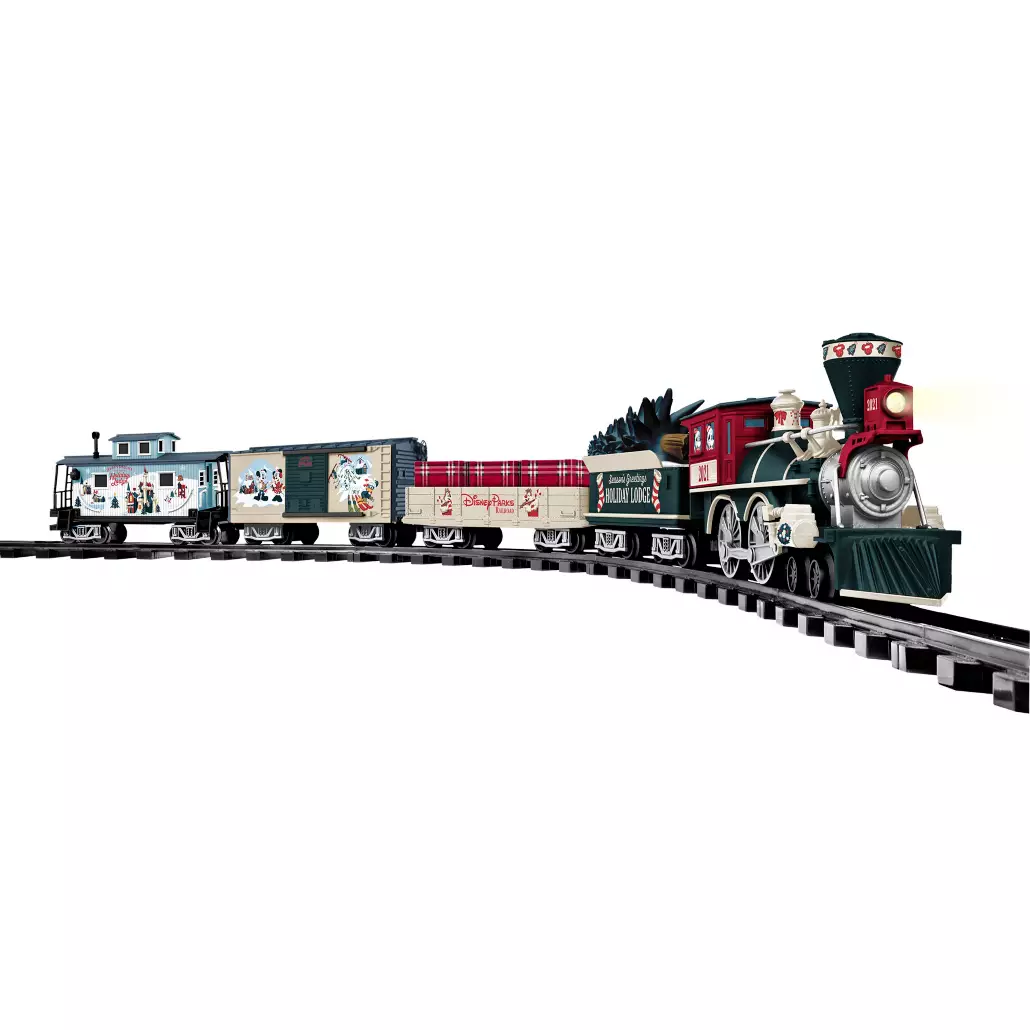 Disney parks christmas train set clearance
