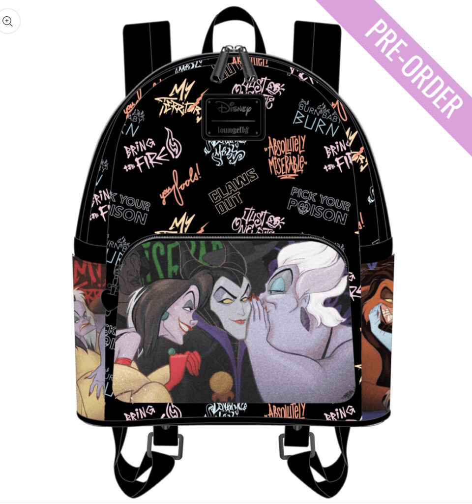 Disney Villains Bags and Wallet 