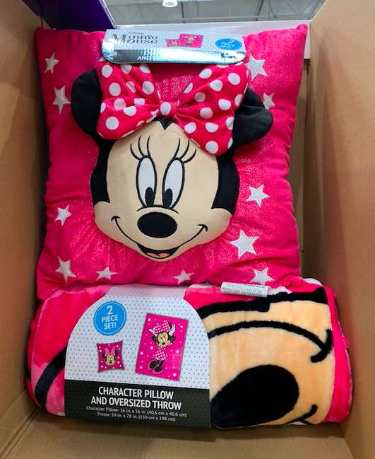 Character pillow and throw best sale set costco