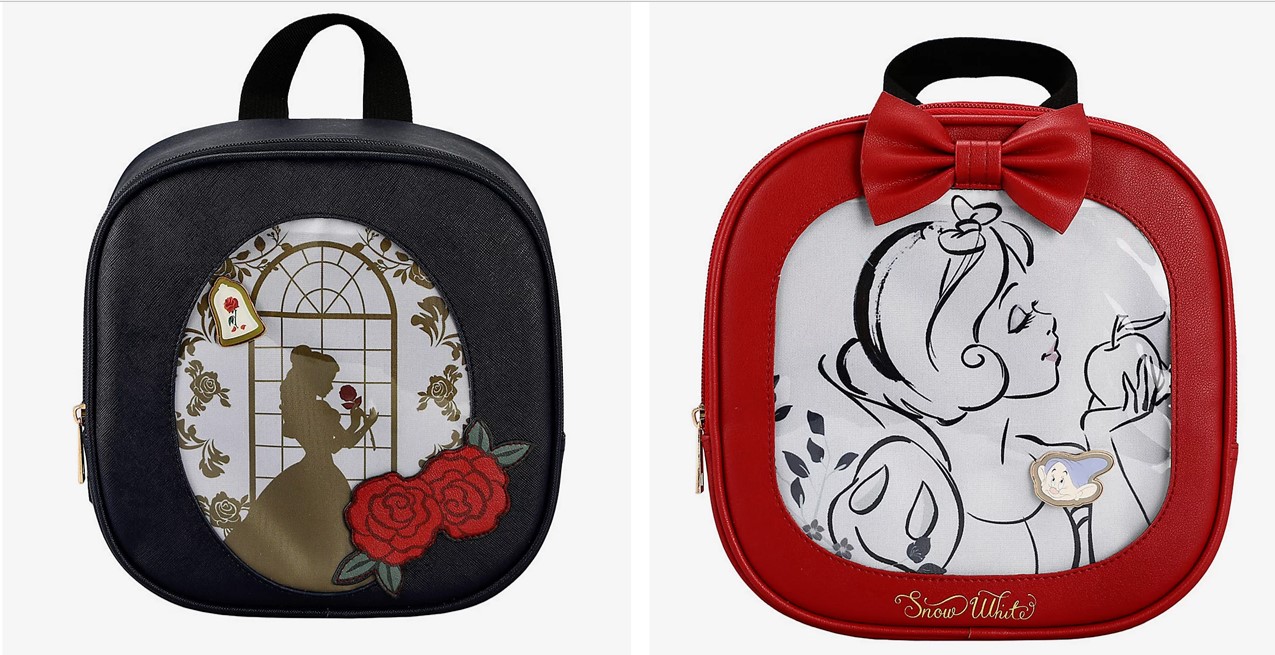 Disney Snow White pin collector deals mini backpack with Dopey pin