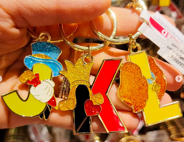 These Character Initial Keychains Add Magical Flair To Every Letter Of The  Alphabet - Shop 
