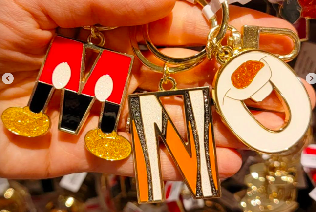 Disney Keychain - Character Alphabet - L Is for Lady