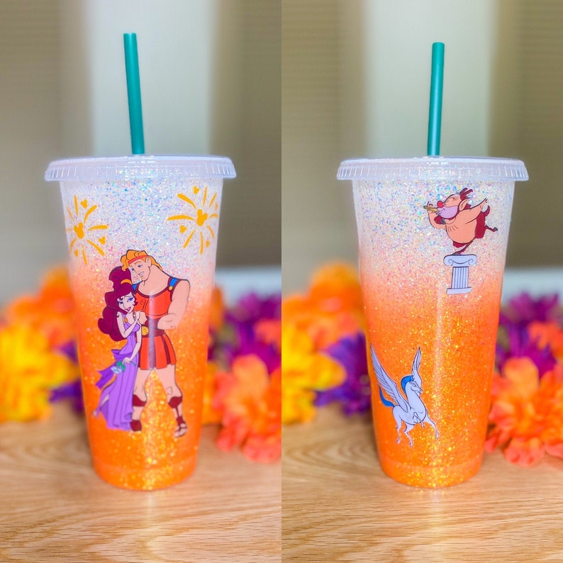 Hercules Inspired Hades Starbucks Cup Cold Cup Reusable Cup Disney Inspired  