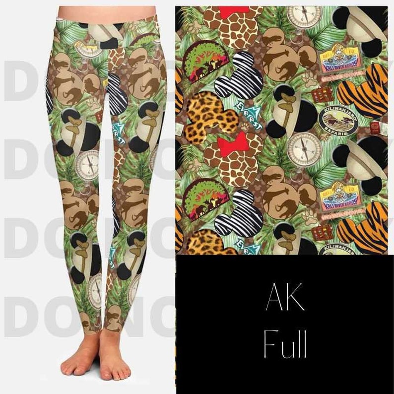 Colorful Disney Leggings Add Fun To Your Park Day - Fashion 