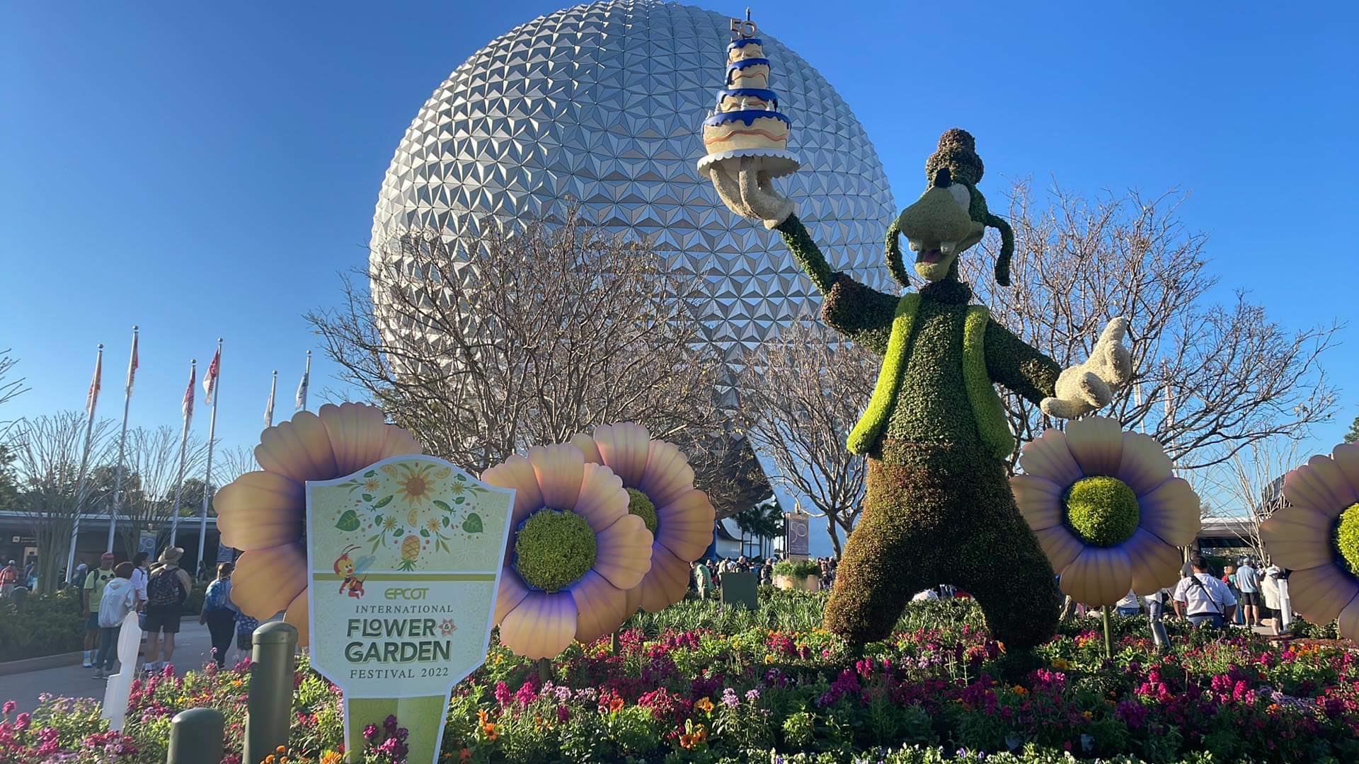 Disney Corkcicle Travel Tumbler - 2023 Epcot Flower and Garden Orange Bird