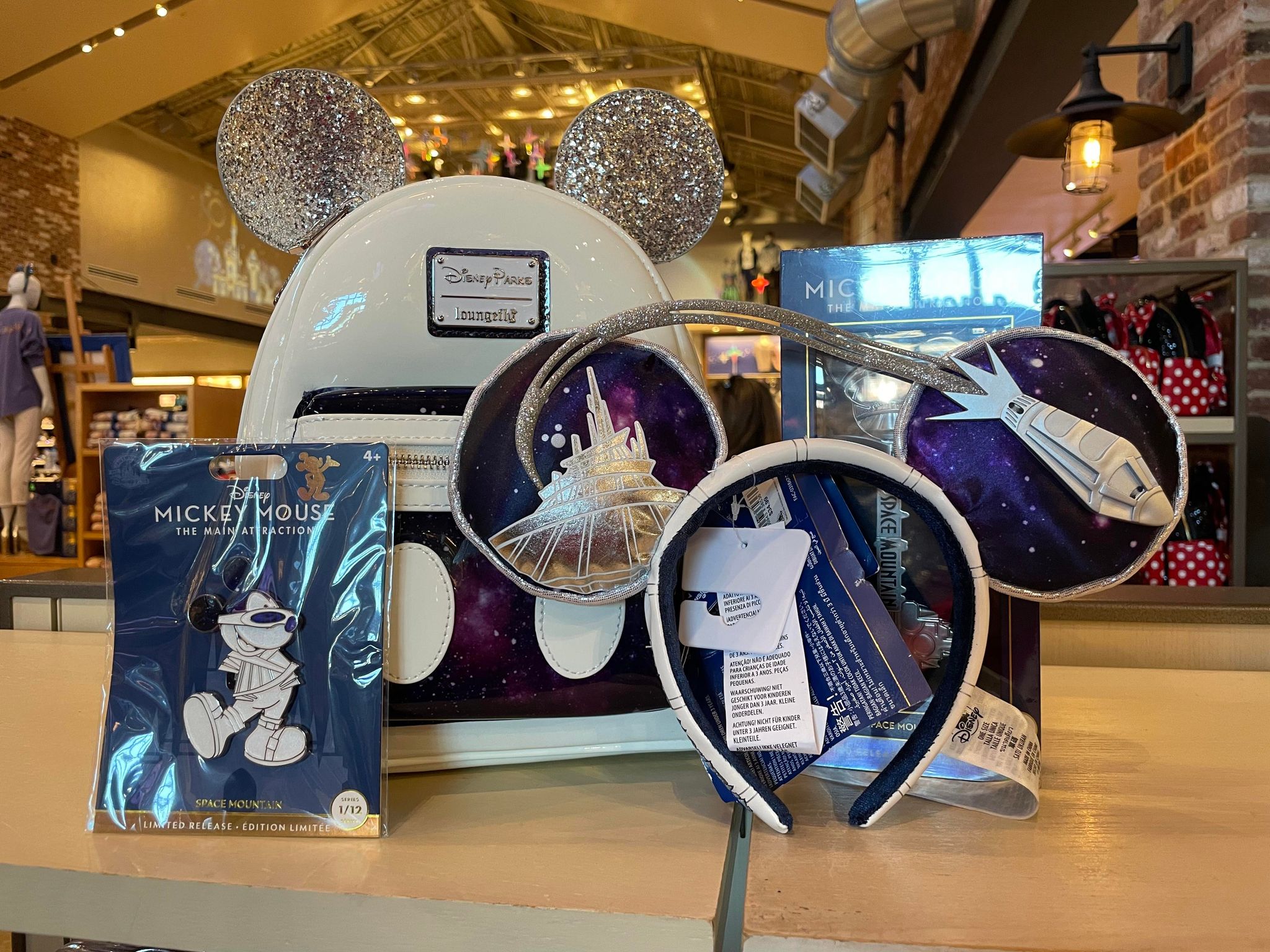 Mickey Mouse: The Main Attraction Space Mountain Collection Lands