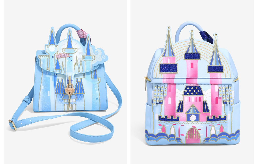 Loungefly Disney Cinderella Castle Series Chain Strap Crossbody Bag