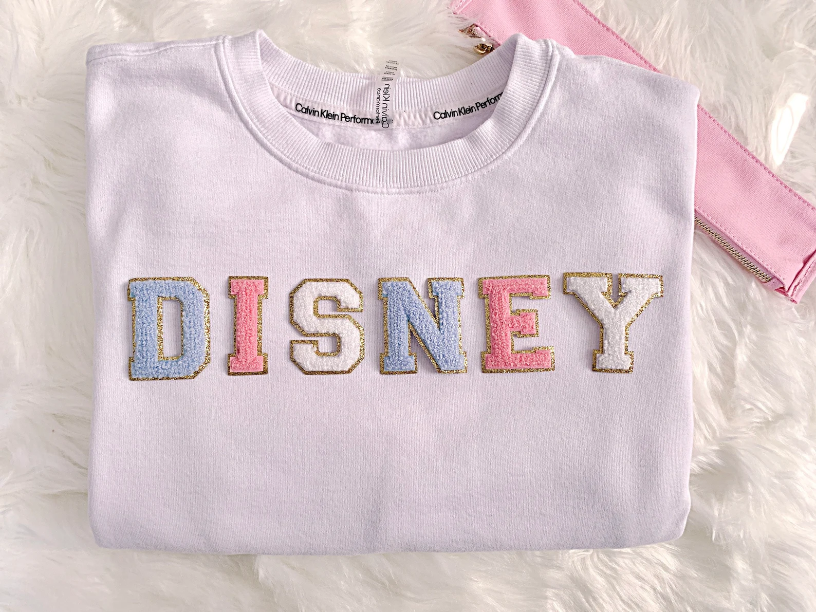 Disney Iron On Patch - PATCHED - Stitch Rainbow Sequins