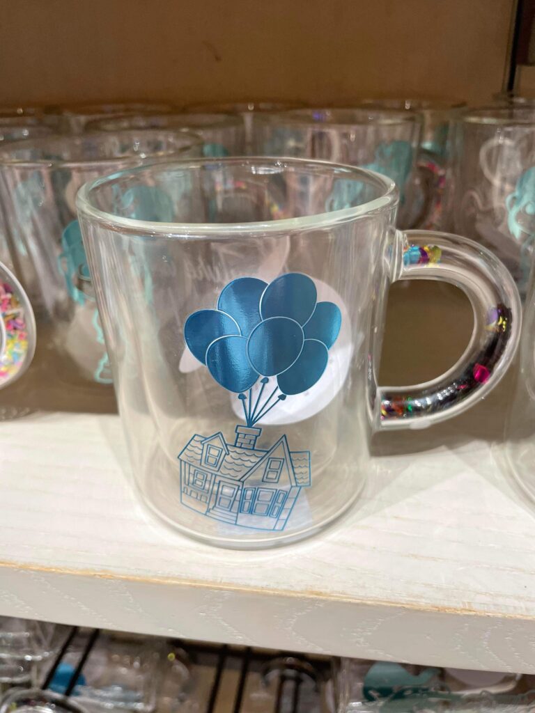 Disney W. Balloons Glass Cup 