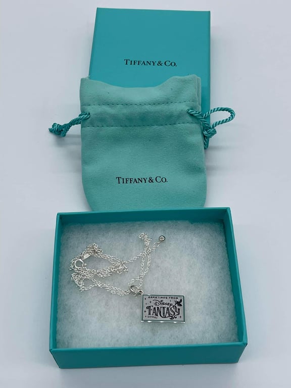 Say Ahoy to the New Disney Cruise Line Tiffany Postcard Necklaces!