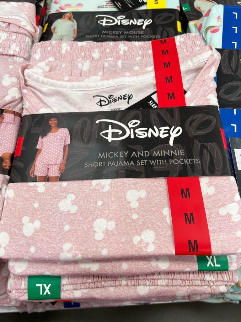 🤩 Ladies Character Pajama Sets at Costco! Choose from the cutest designs:  Minnie Mouse, Mickey Mouse, Winnie the Pooh, and Harry Potte