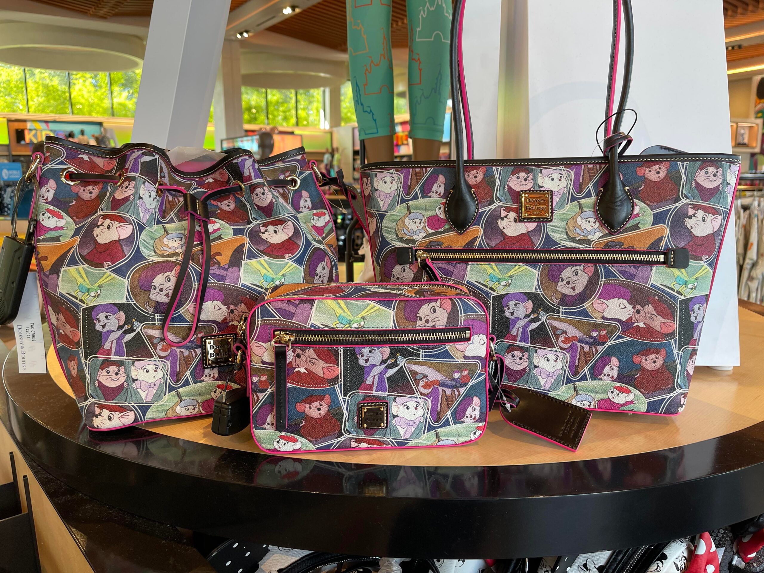 Disney Dooney And Bourke Pirates Of The Carribean Crossbody Purse:  Handbags