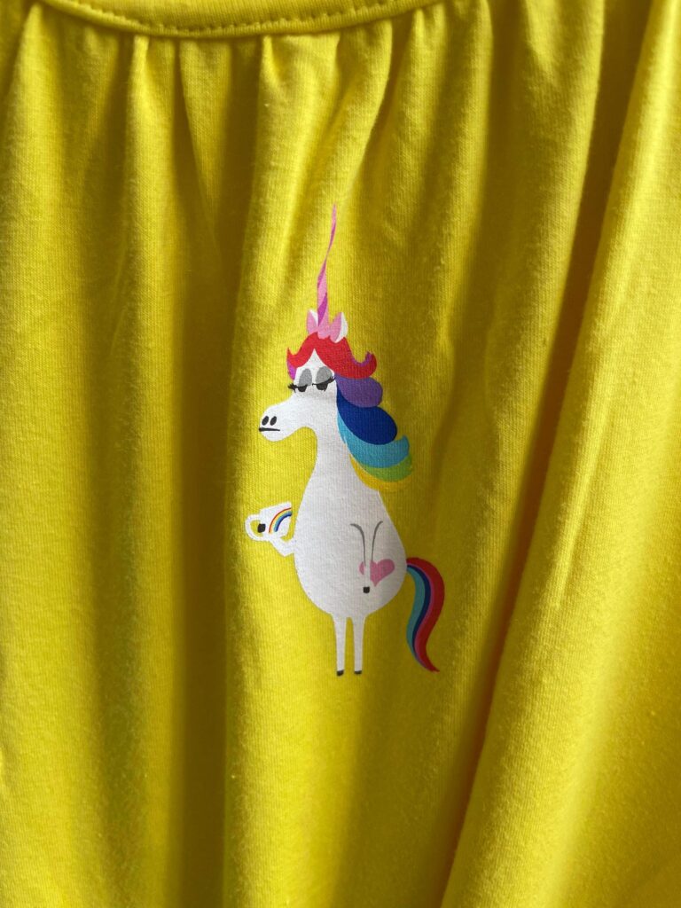 New Rainbow Unicorn Dress