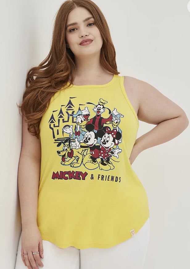 Plus Size - Disney Mickey Mouse Trucker Jacket - Denim Castle - Torrid