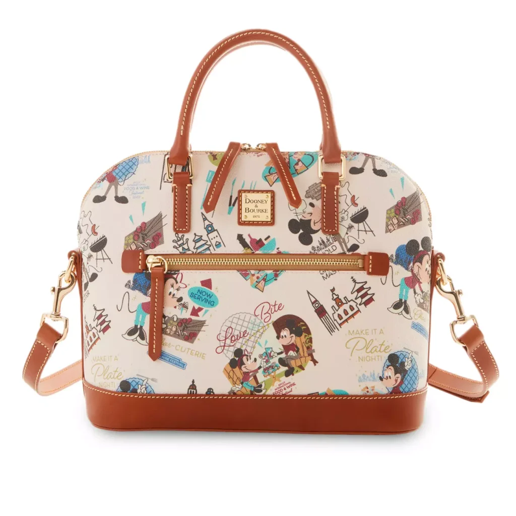 Mickey and Minnie Mouse Dooney & Bourke for EPCOT Food and Wine ...