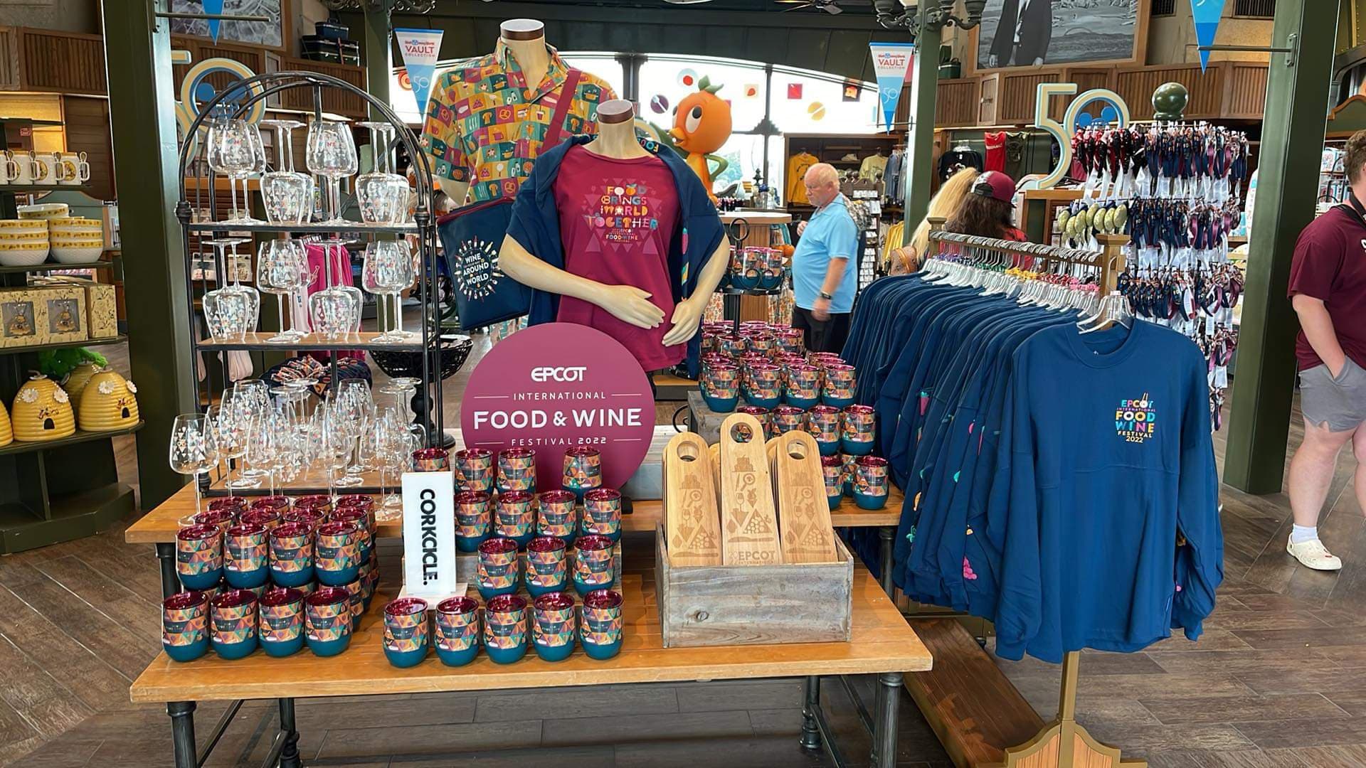 2022 Food & Wine Festival Merchandise Debuts on ShopDisney 