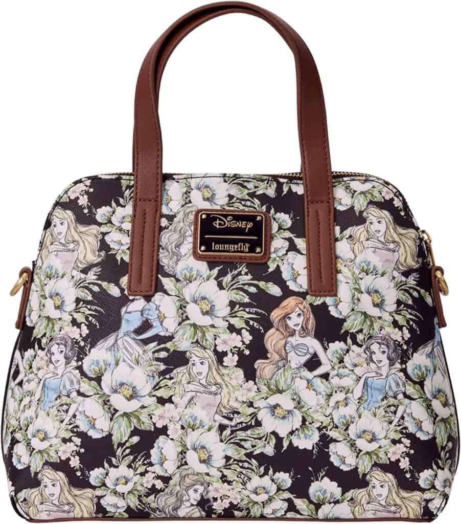 Disney Discovery- Loungefly x Disney Princesses Faux Leather Floral ...