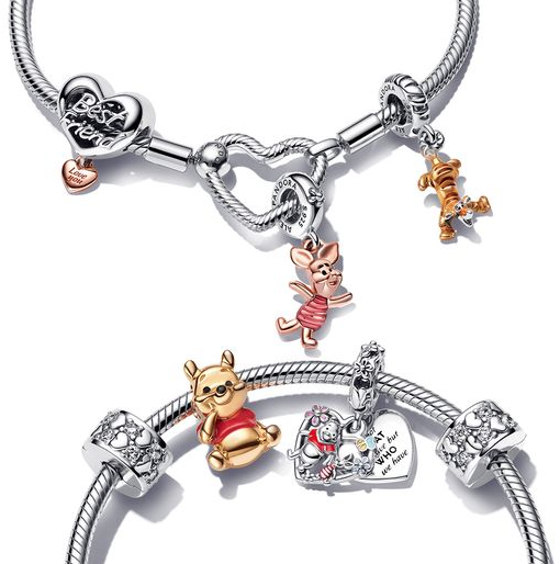 Pandora bracelet winnie the on sale pooh