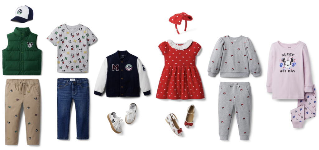 Mickey and Minnie Janie and Jack Collection 