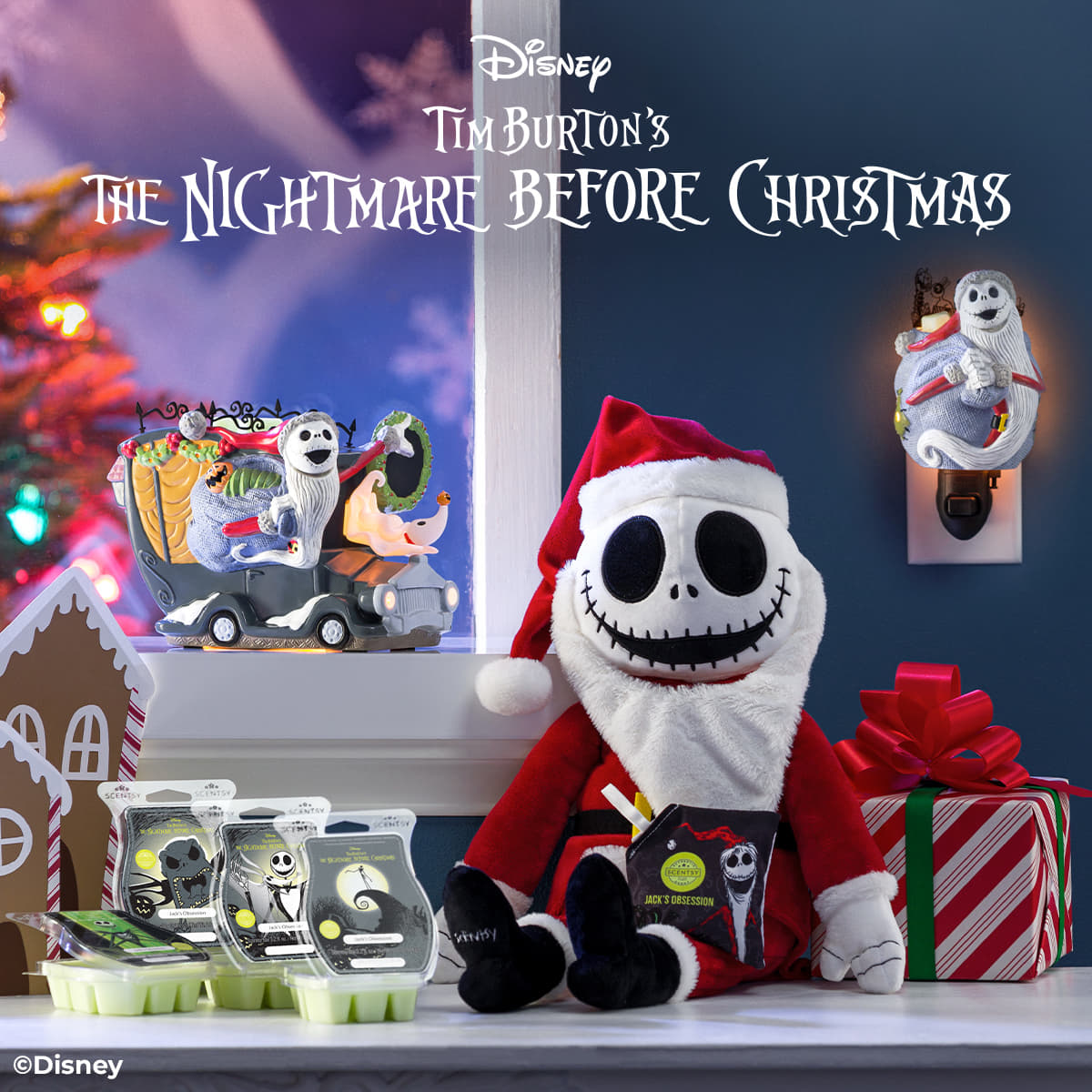 Celebrate Two Holidays With The Nightmare Before Christmas Scentsy