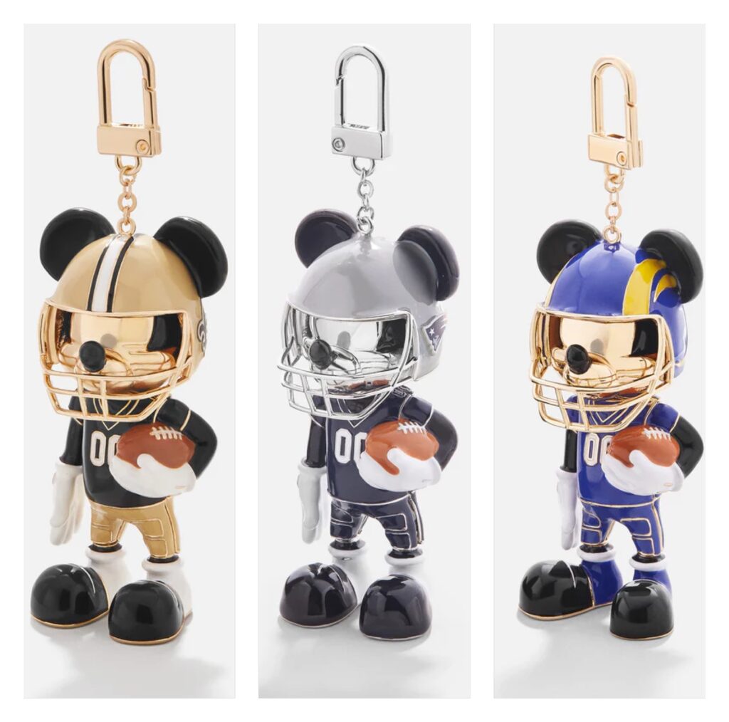 Mickey NFL Bag Charms