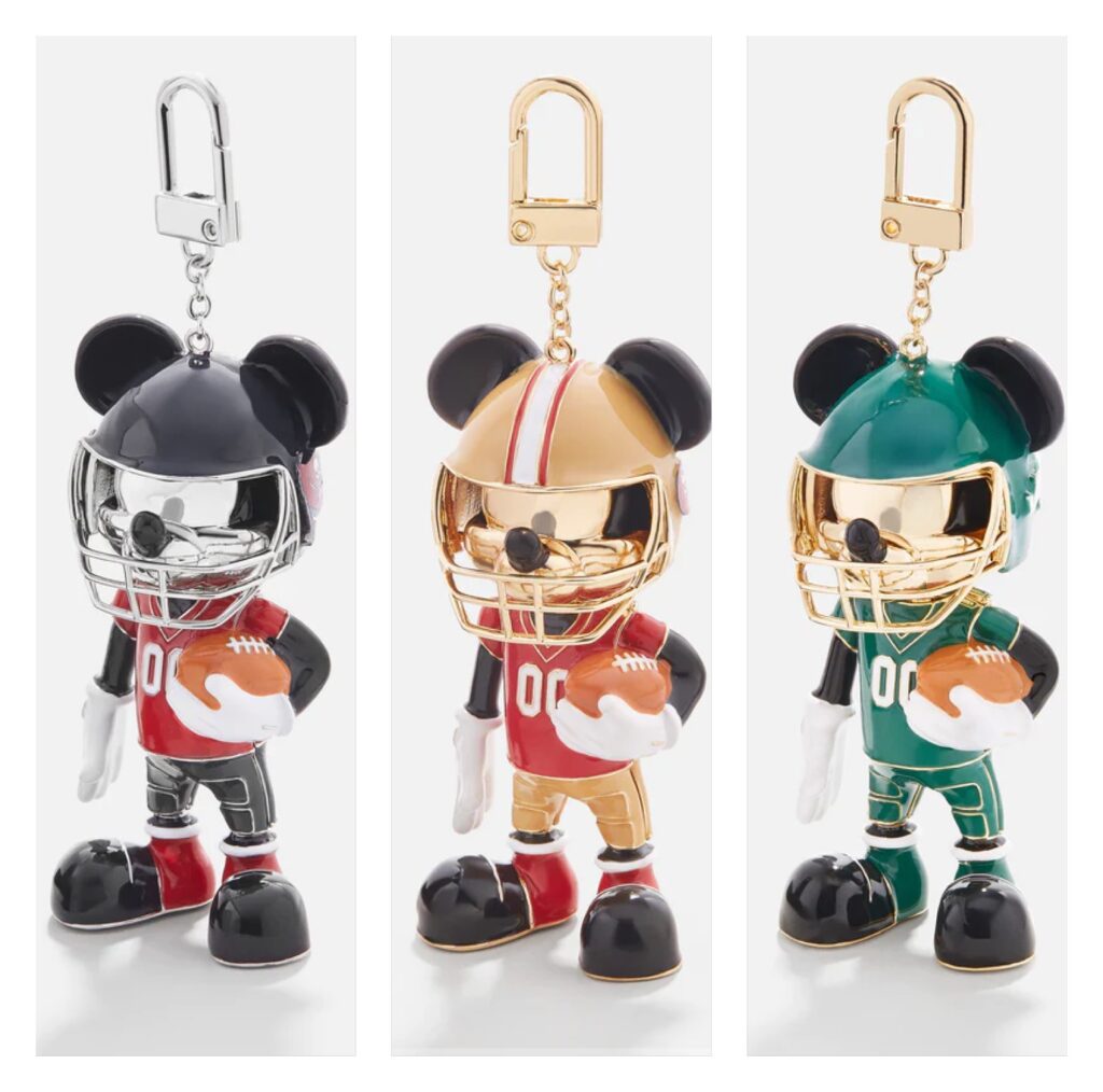 Mickey NFL Bag Charms