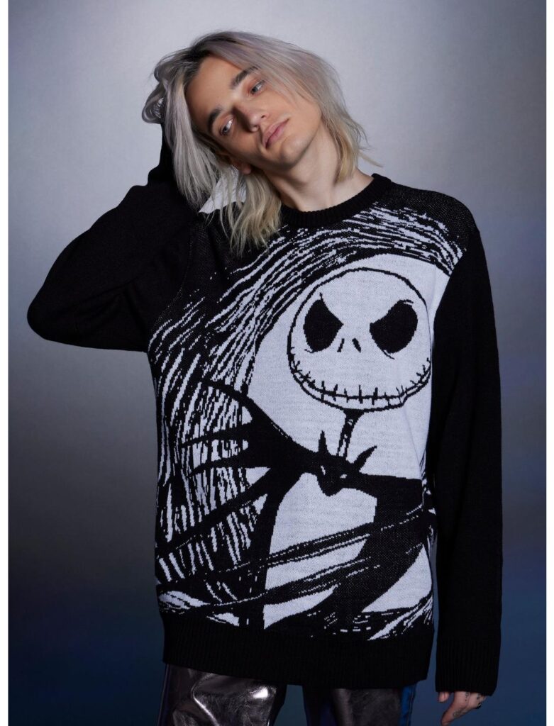 Hot topic hotsell jack skellington sweater