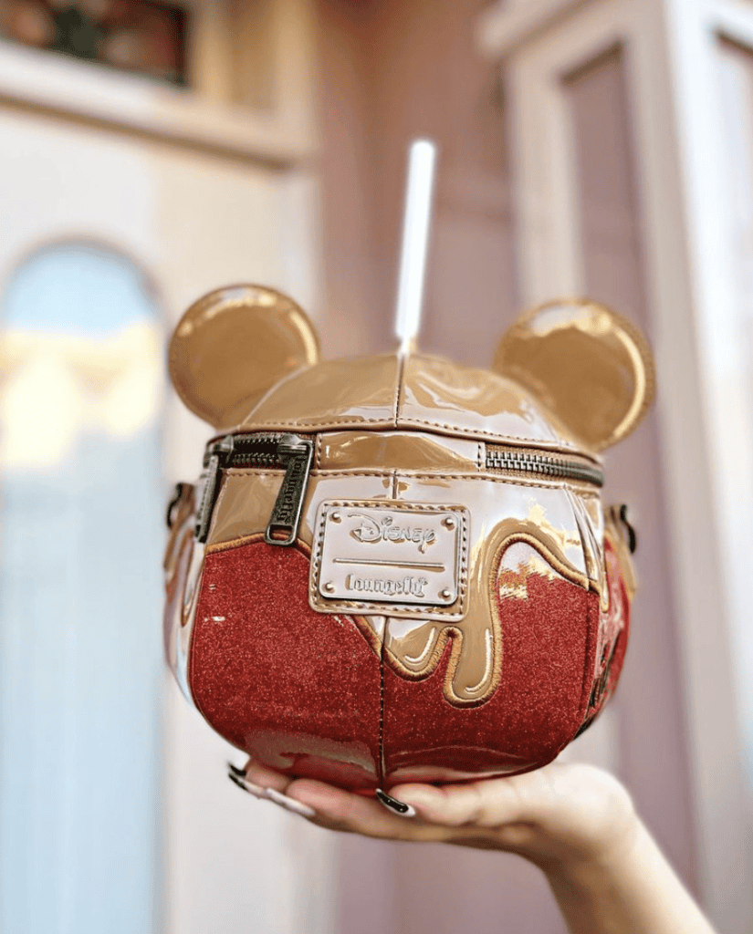 This Caramel Apple Loungefly Crossbody Is A Sweet Addition To Your