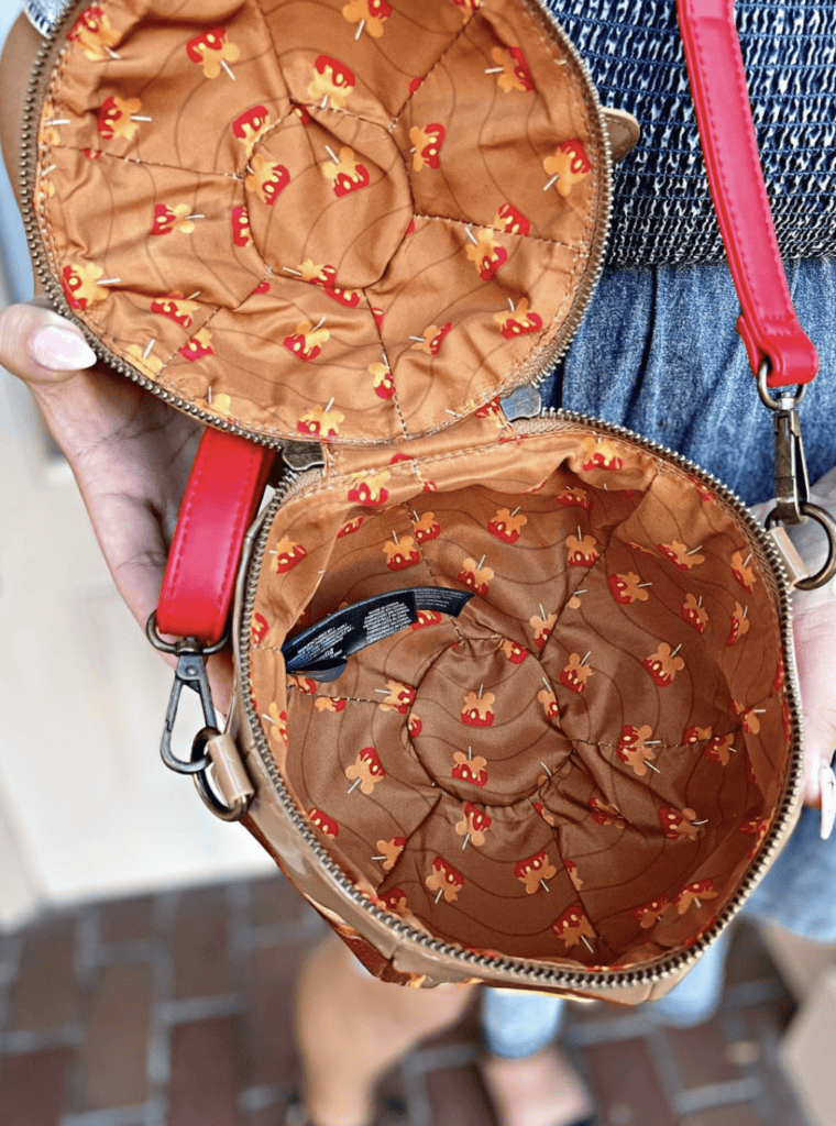 This Caramel Apple Loungefly Crossbody Is A Sweet Addition To Your