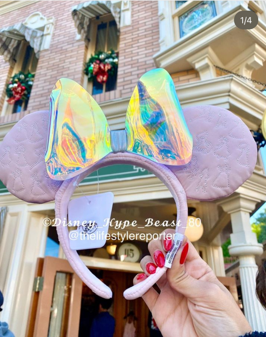 Disney Park Mickey Beauty and the Beast Minnie Mouse Ears Belle