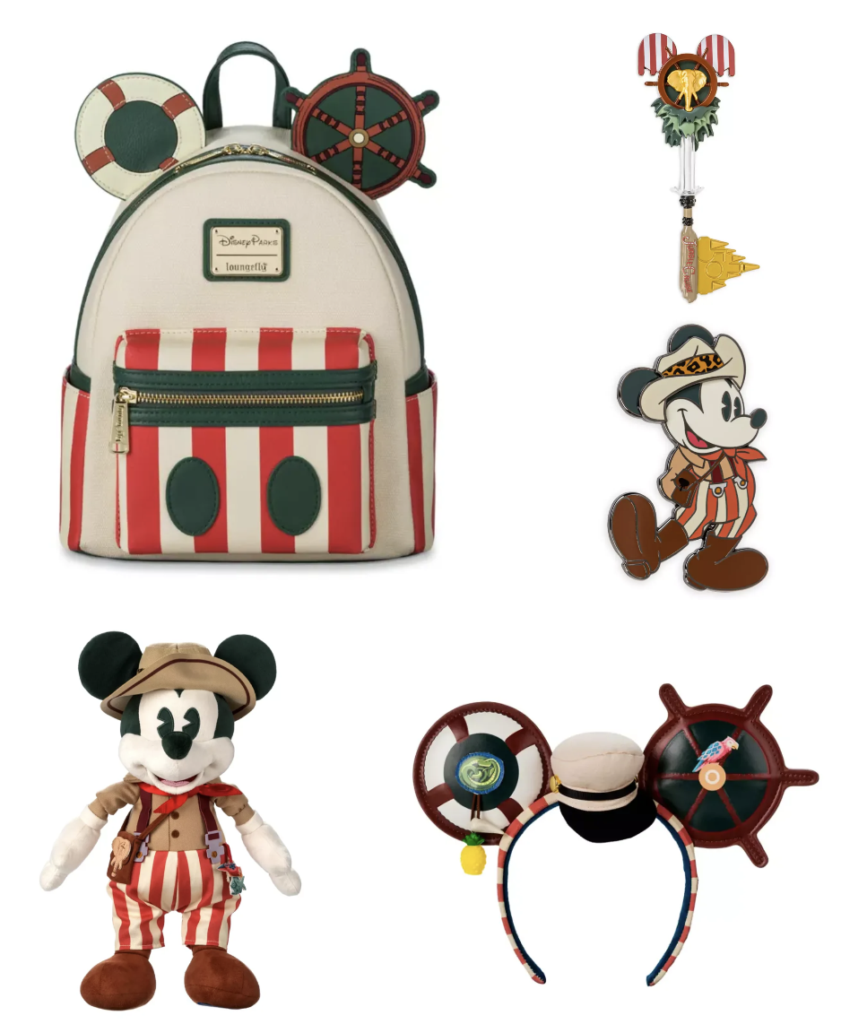 Mickey Mouse: The Main Attraction Jungle Cruise Collection Has Arrived