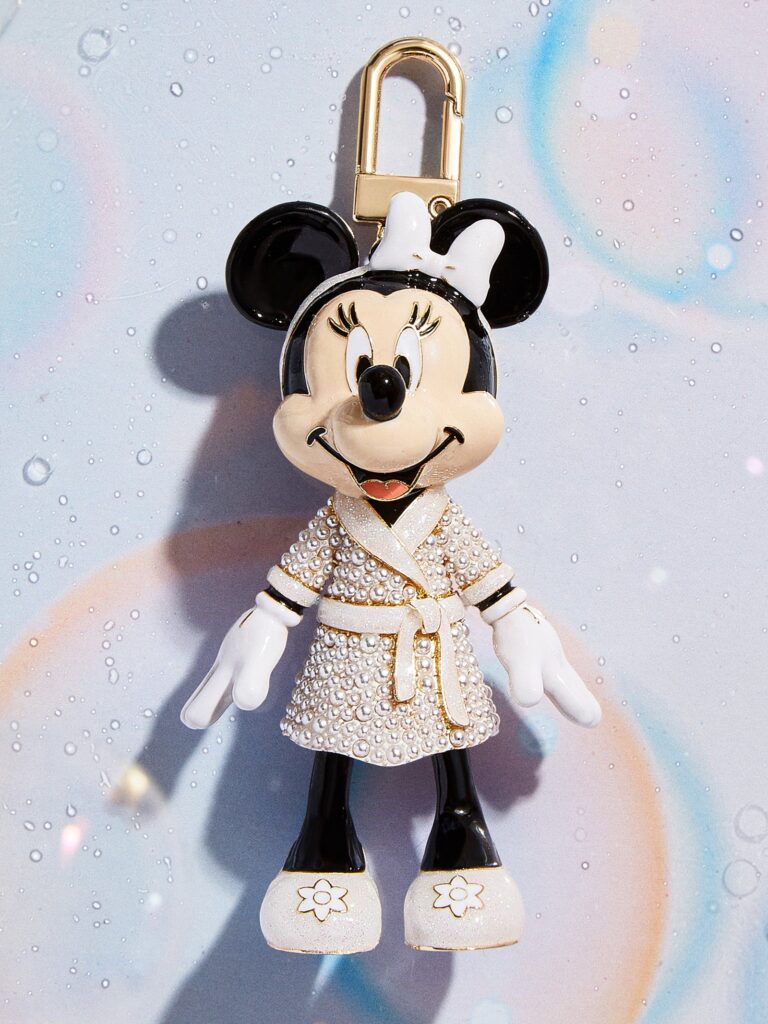 Mickey & Minnie Mouse Keychain with Bagcharm And Strap