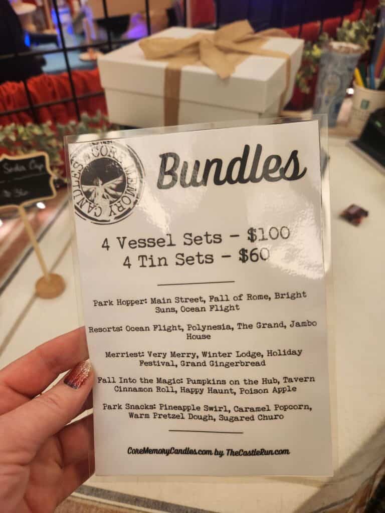 Relive The Disney Parks with Scents from Core Memory Candles! Decor