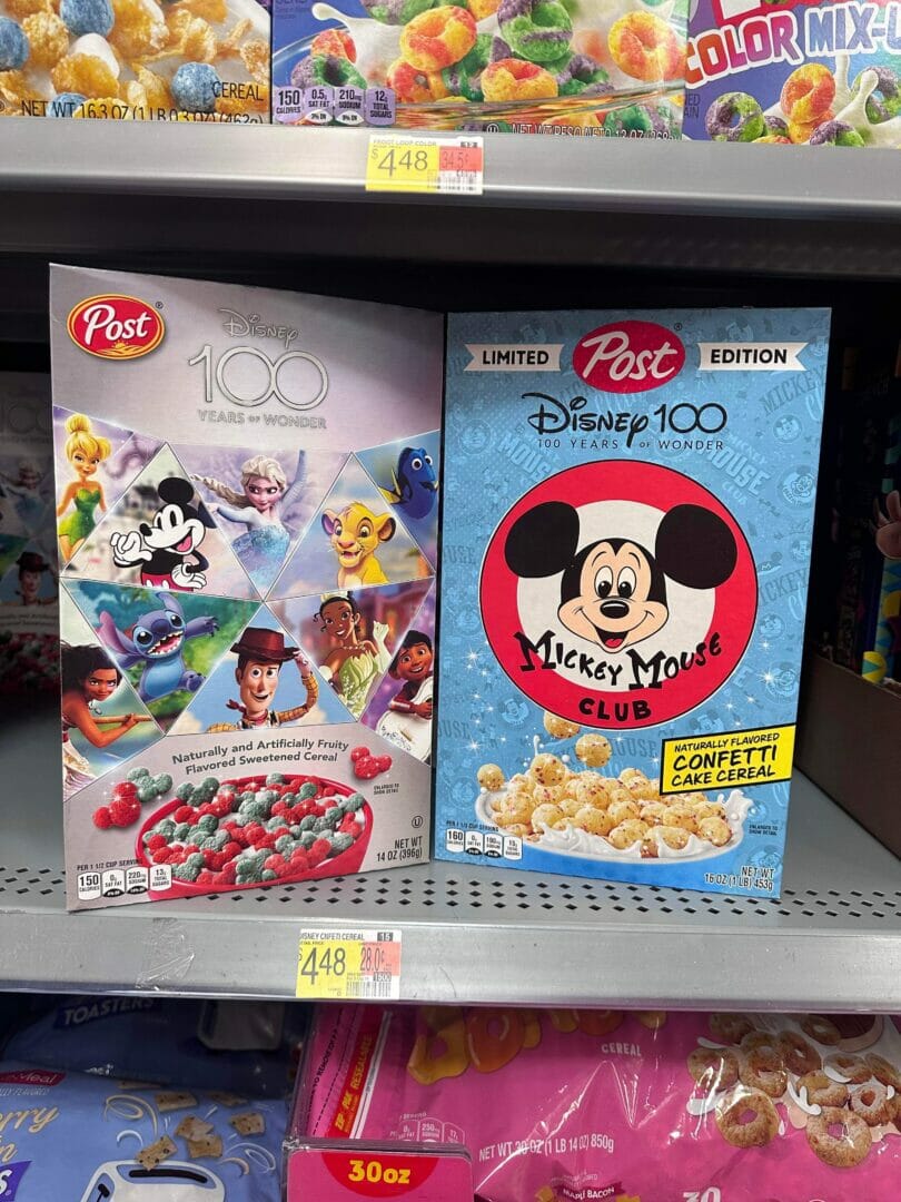 Have a Magical Morning With Disney100 Limited Edition Cereal!