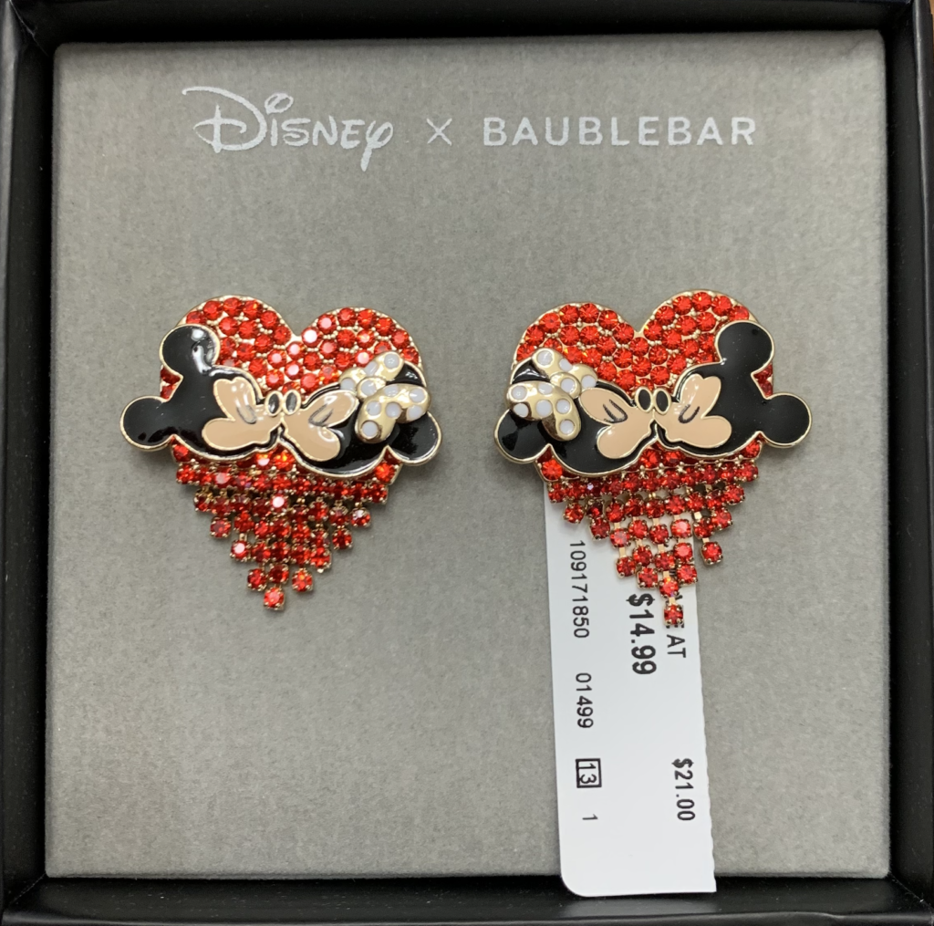 Disney X Baublebar Valentine's Earrings You'll Fall In Love With