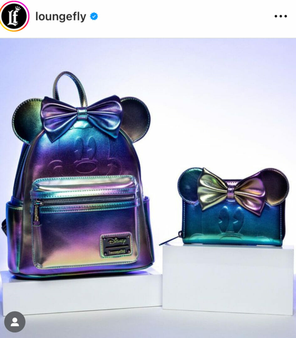 Oil Slick Minnie Loungefly Collection Now Available For Preorder!