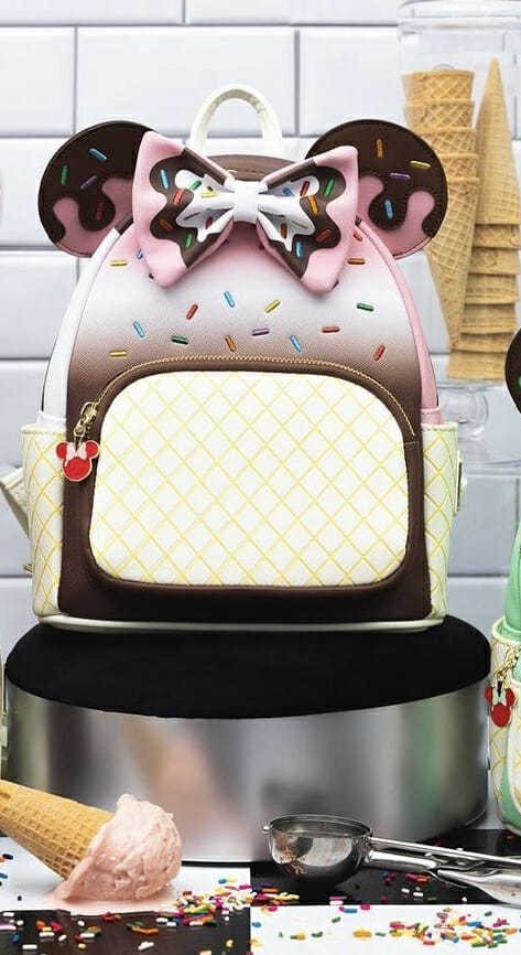 Ice Cream Waffle Cone With Sprinkles Backpack