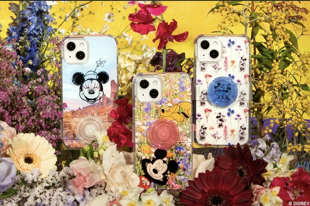 Translucent Mickey Mouse Cascading Flowers PopGrip