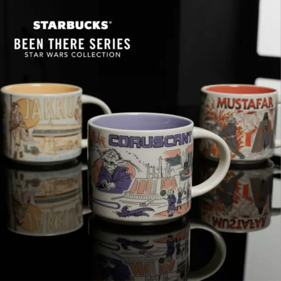 Mustafar Darth Vader Star Wars Starbucks Been There Series Mug Disney Parks