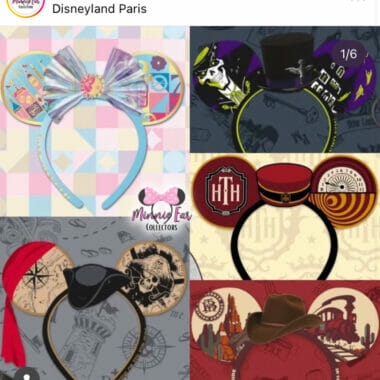 Disneyland Paris Attraction Themed Ears