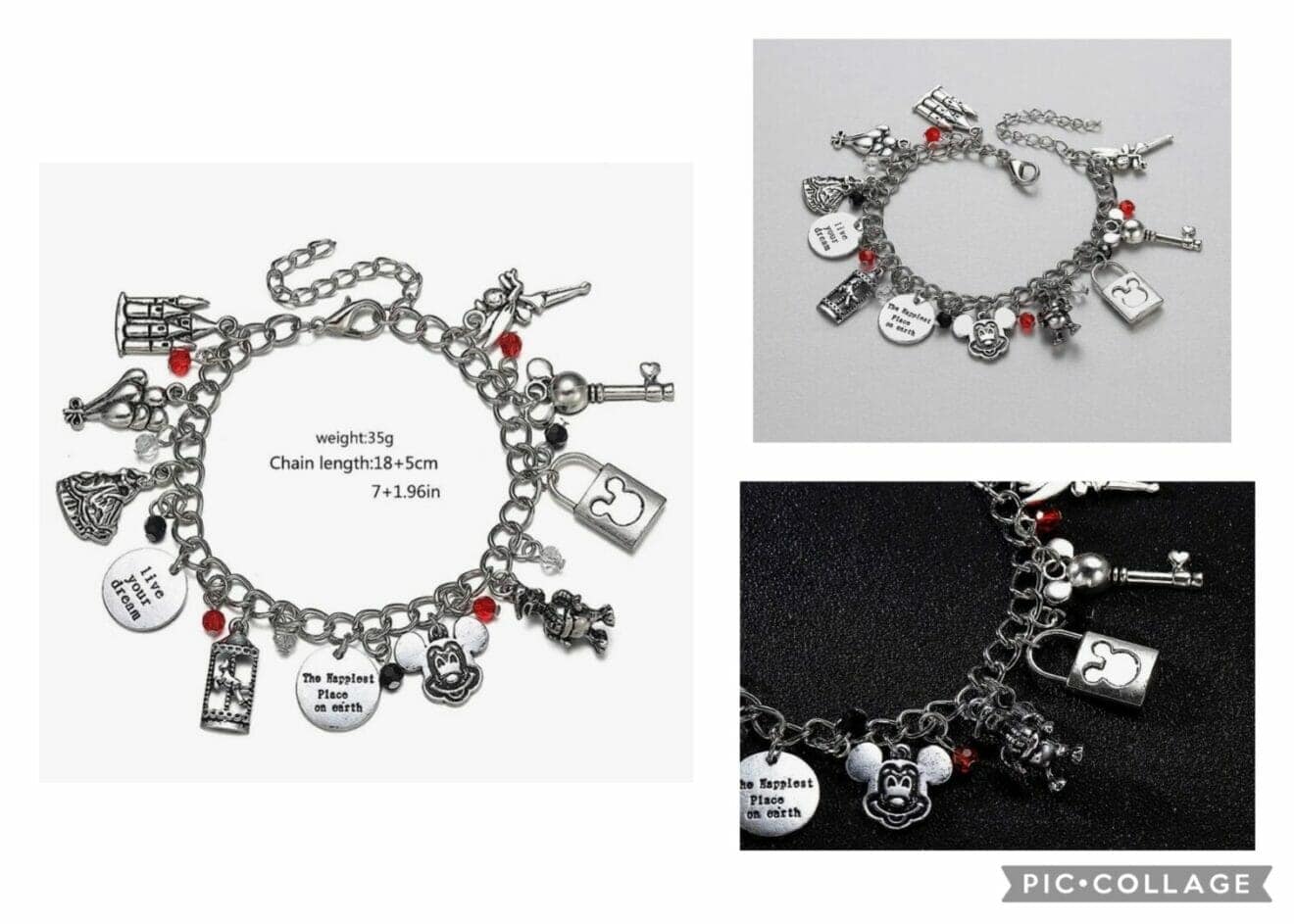 Disney Discovery Disney Charm Bracelets Jewelry