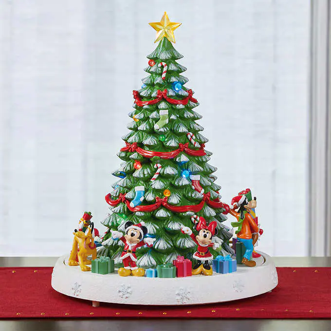 Animated Disney Holiday Tree