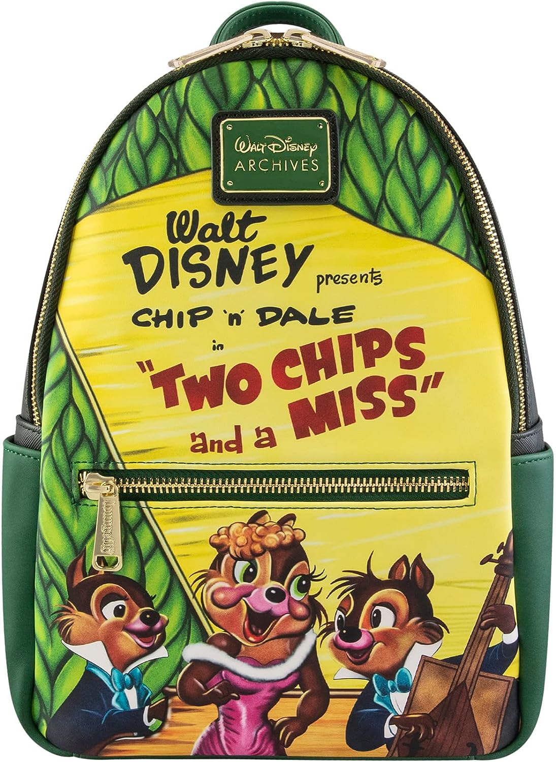 2024 Loungefly Disney’s Chip 'N' Dale Acorns Backpack & Wallet