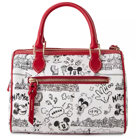 The Mickey Sketch Dooney & Bourke Collection Is An Artist's Dream! - bags
