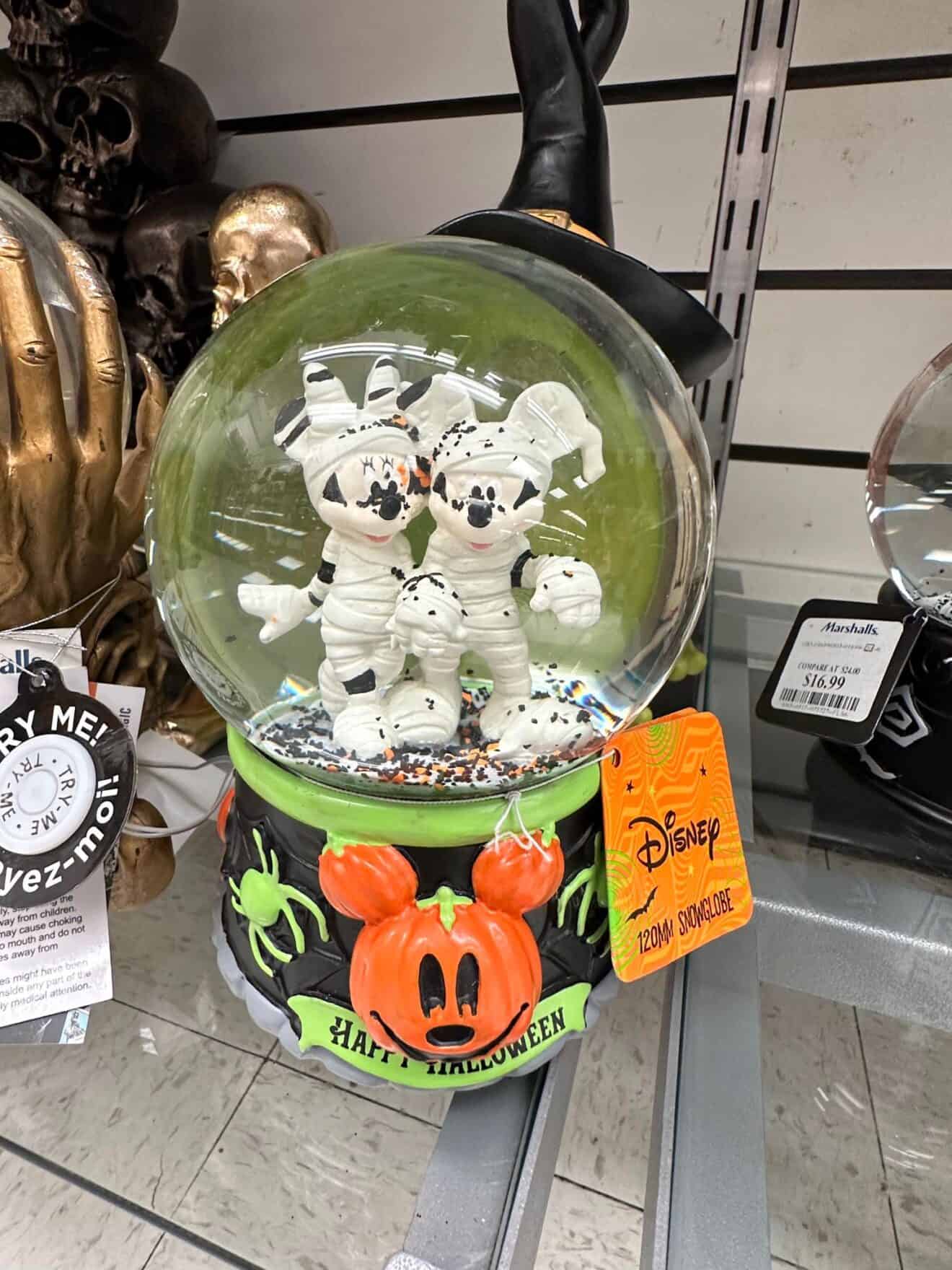 Add Sparkle To Your Life With Disney Halloween Snow Globes