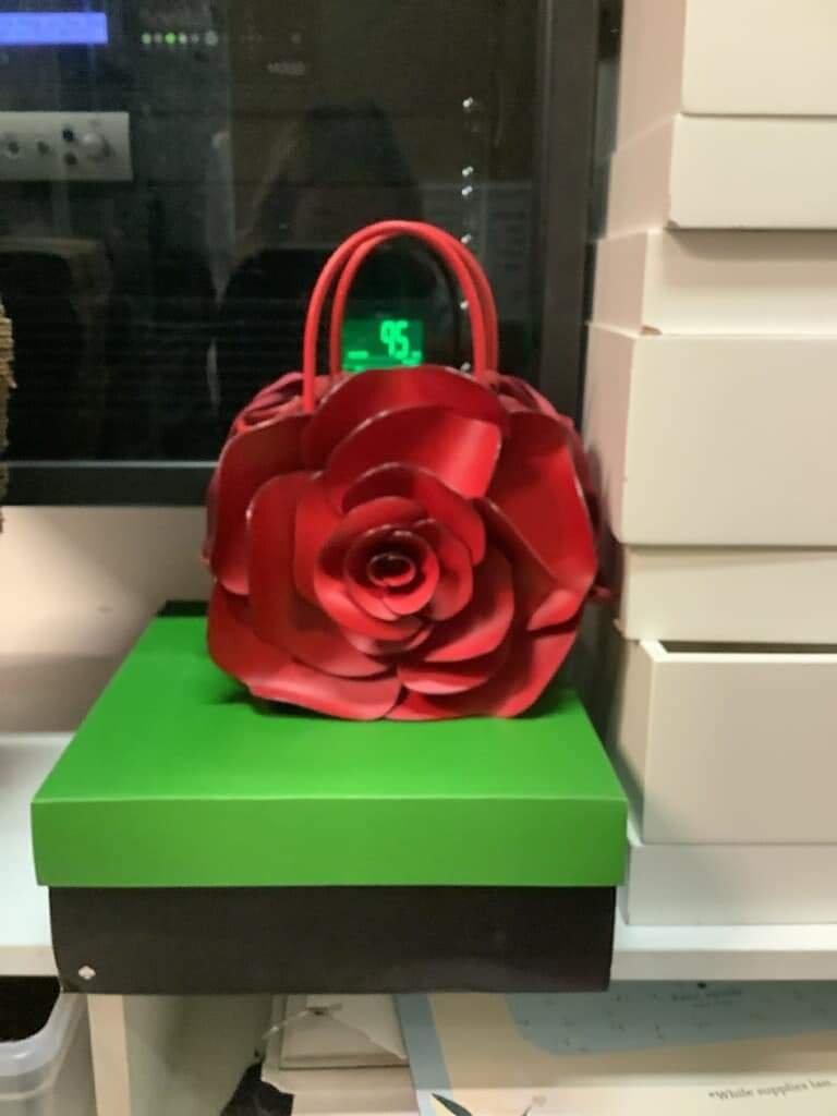 Kate spade rose on sale purse