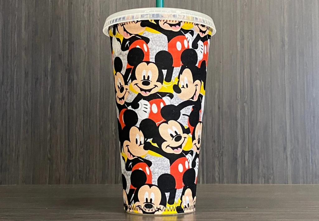 Mickey Mouse Inspired Starbucks Cup, Mickey Faces Starbucks Cup