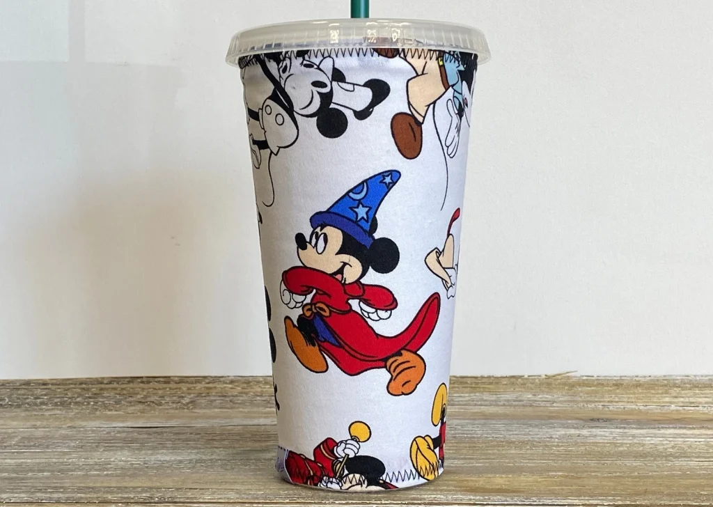 Mickey Mouse Inspired Starbucks Cup, Mickey Faces Starbucks Cup