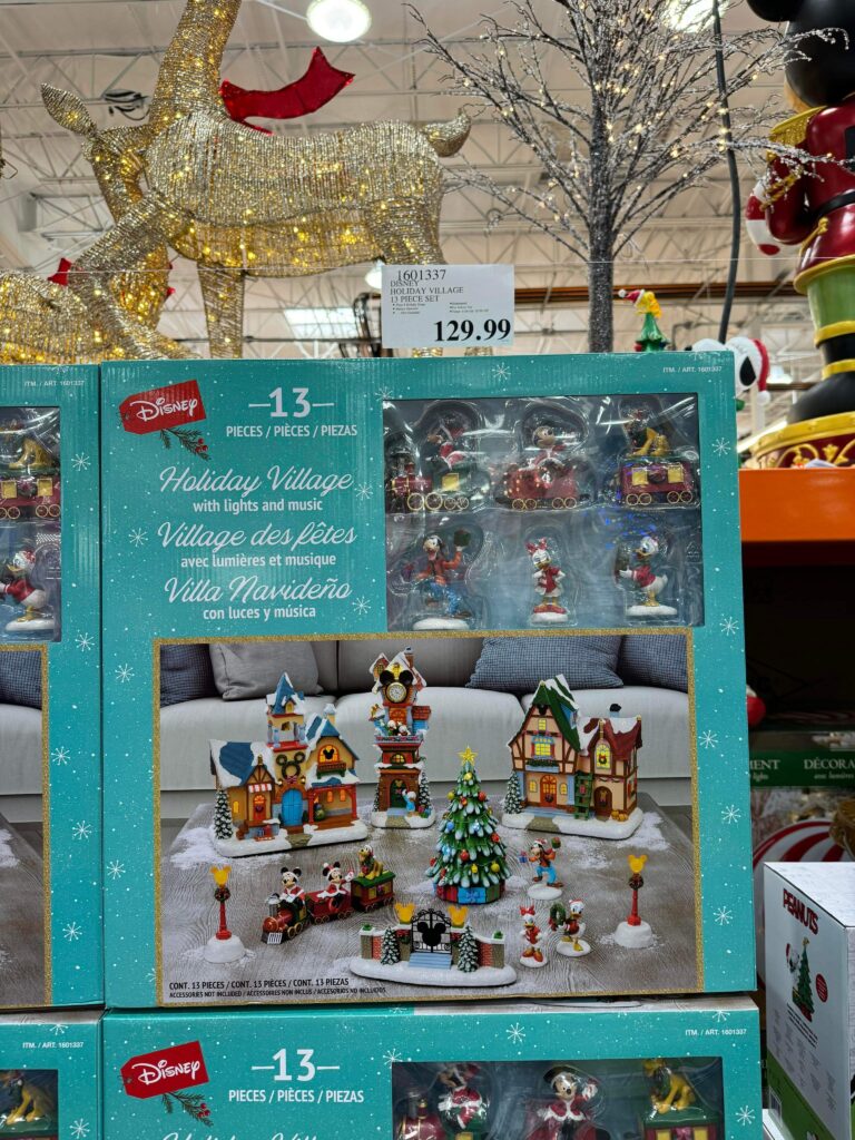 Make a Scene With the Disney Holiday Village From Costco!